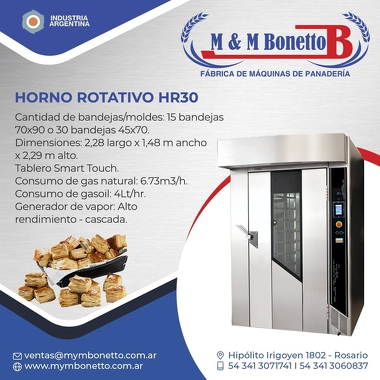 ¿Qué es un horno rotativo? - Máquinas para Panadería, Maquinarías para Panadería, Fábrica de Maquinarías para Panadería