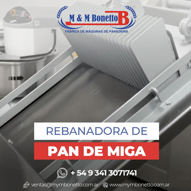  Rebanadoras de pan de miga R250 y R330 - Máquinas para Panadería, Maquinarías para Panadería, Fábrica de Maquinarías para Panadería